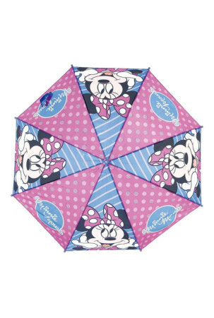 Automatinis skėtis Minnie Mouse Lucky Mėlyna Rožinė (Ø 84 cm)