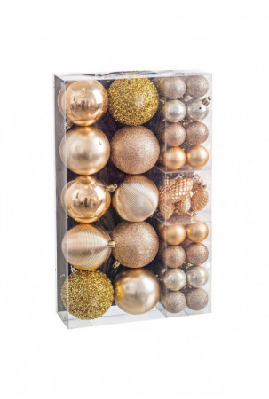 Eglutės rutuliukai Auksinis...