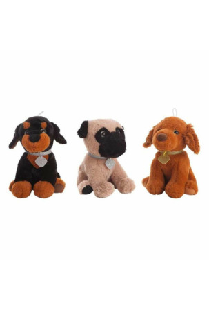 Pliušinis žaislinis šuo 32 cm Juoda Rusvai gelsva Ruda Poliesteris Akrilas (32 cm)
