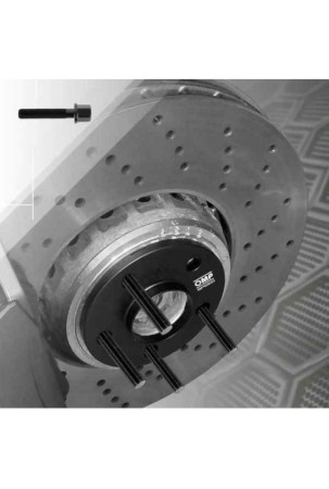 Smidriniai varžtai OMP OMPS09701201 Juoda 4 uds M12 x 1,25