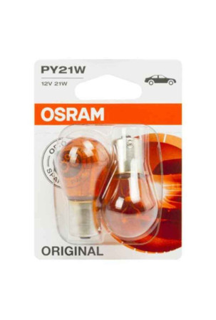 Automobilio lemputė OS7507-02B Osram OS7507-02B PY21W 21W 12V (2 Dalys)