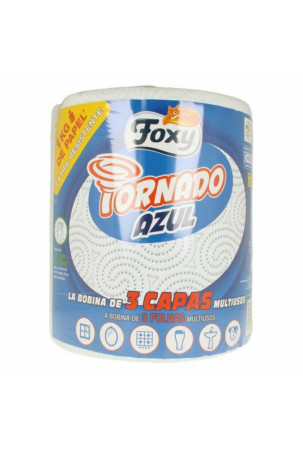 Virtuvės popierius Foxy Tornado Azul Virtuvės popierius Foxy Tornado Azul