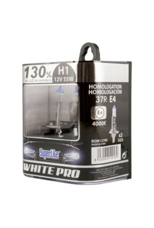 Automobilio lemputė Superlite BOM12700 H1 12V 55W 4000K