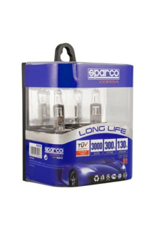Automobilio lemputė Sparco Long Life E-Mark H1 12V 55W 3000K