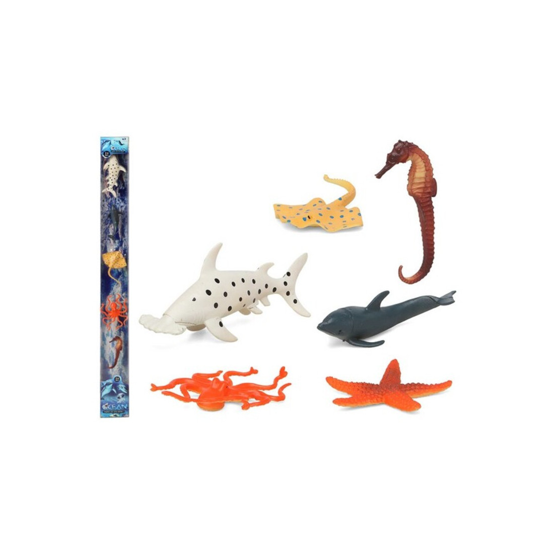 Laukinių gyvūnų rinkinys Ocean 110319 (6 pcs) 100 cm