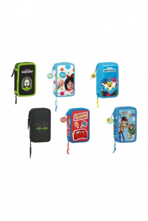 Dvigubo pieštuko dėklas Safta