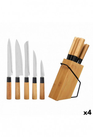 Peilių rinkinys su mediniu...