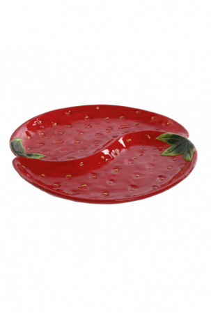Lėkštė Home ESPRIT Raudona...