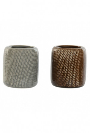 Stiklas Home ESPRIT Ruda...