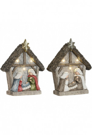 Kalėdų prakartėlės scena...