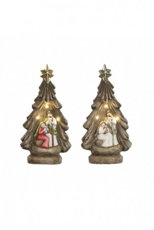 Kalėdų prakartėlės scena...