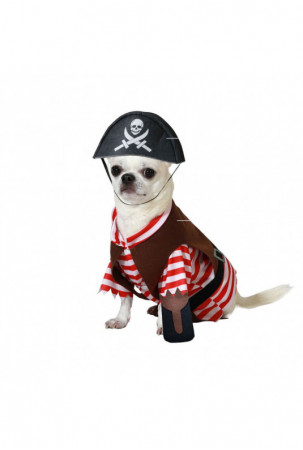 Šuns kostiumas Dydžiai Piratas