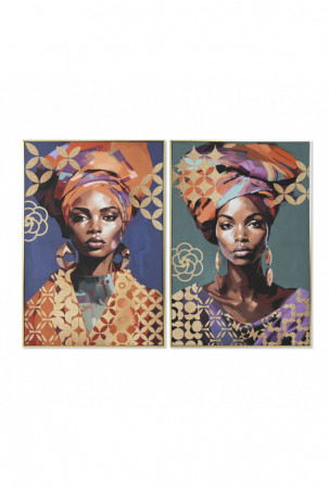 Drobė Home ESPRIT Auksinis...