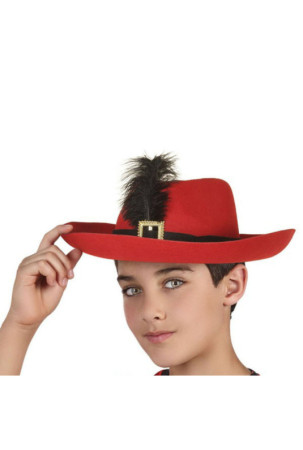 Skrybėlė Mėlyna Raudona Skrybėlė Mėlyna Raudona