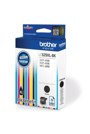 Originali rašalo kasetė Brother LC529XL-BK Juoda