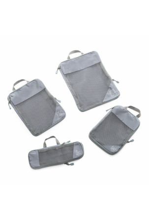 Suspaudžiami lagaminų organizavimo maišeliai Compakube InnovaGoods 4 Dalys Suspaudžiami lagaminų organizavimo maišeliai Compakube InnovaGoods 4 Dalys