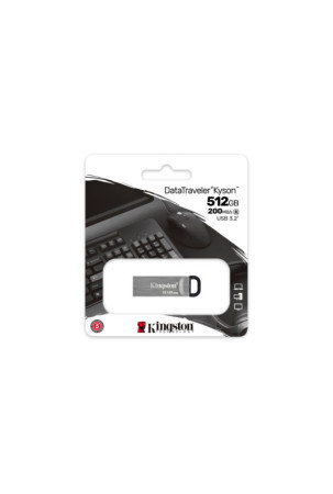 USB atmintukas Kingston DTKN/512GB Sidabras 512 GB