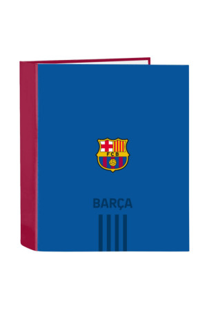 Žiedinis segtuvas F.C. Barcelona M657 Kaštoninė Tamsiai mėlyna A4 27 x 33 x 6 cm