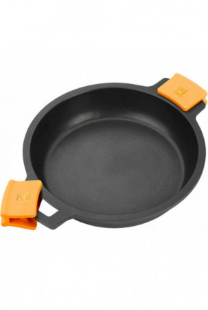 Puodas su stikliniu dangčiu...