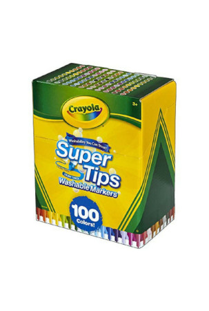 Žymeklių rinkinys Super Tips Crayola 58-5100 (100 uds)