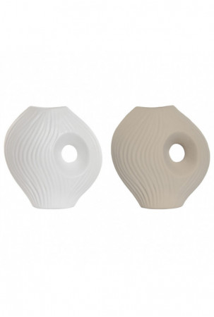 Vaza Home ESPRIT Balta...