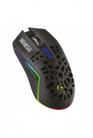 Žaidimų pelė Sparco Juoda