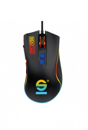 Žaidimų pelė Sparco Juoda...