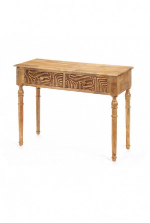 Stalas su 2 stalčiais Ruda...