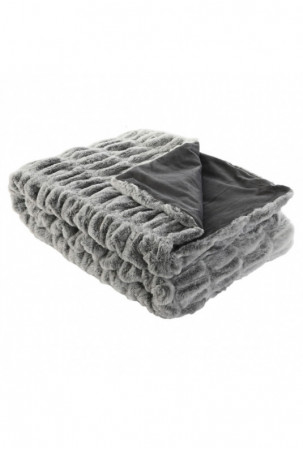 Antklodė Home ESPRIT Pilka...