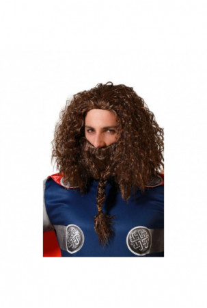 Perukas su barzda Vikingas...
