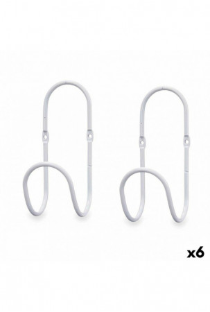 Kabliukai Balta Metalinis...