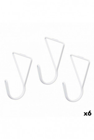 Kabliukai Balta Metalinis...