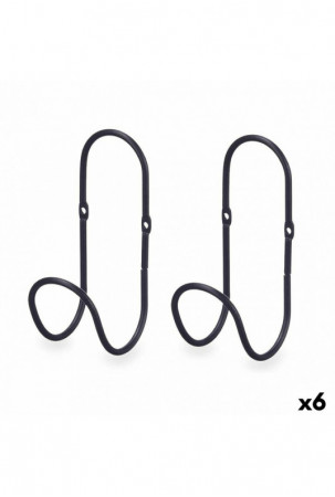 Kabliukai Juoda Metalinis...