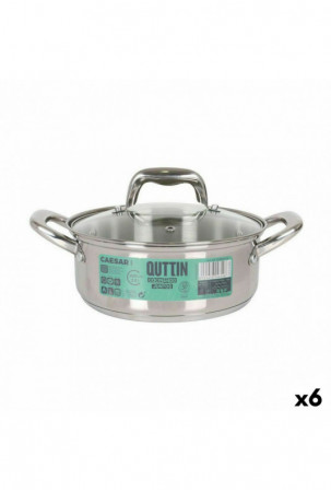 Puodas su stikliniu dangčiu...