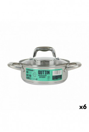 Puodas su stikliniu dangčiu...