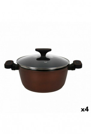 Puodas su stikliniu dangčiu...