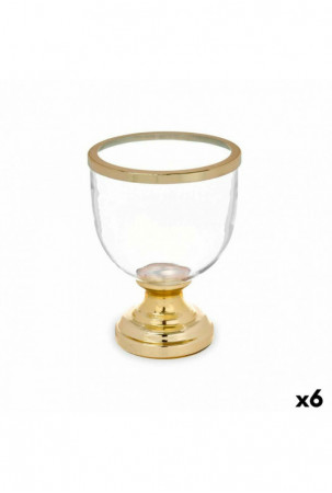 Žvakidė Stiklinė Auksinis...