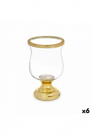 Žvakidė Stiklinė Auksinis...