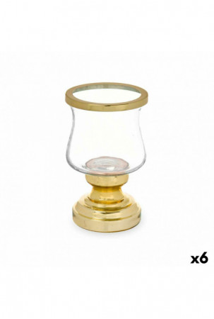 Žvakidė Stiklinė Auksinis...