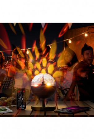 Įkraunamas LED projektorius...