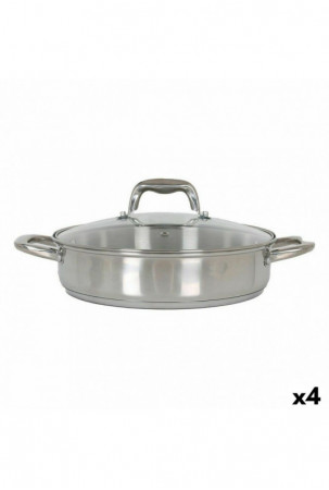 Puodas su stikliniu dangčiu...