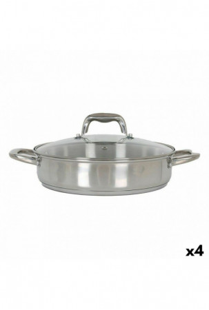 Puodas su stikliniu dangčiu...