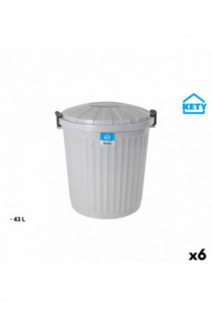 Šiukšlių dėžė 43 L (6 vnt.)