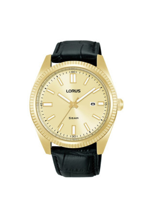 Laikrodis vyrams Lorus RH976QX9 Juoda Auksinis