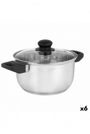 Puodas su stikliniu dangčiu...