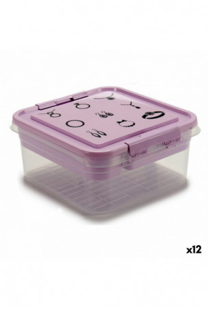 Dėžutė Purpurinė Skaidrus...