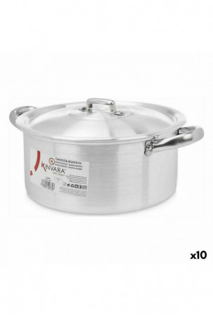 Puodas su dangčiu Sidabras...