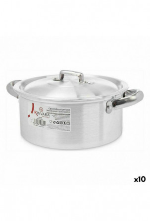 Puodas su dangčiu Sidabras...