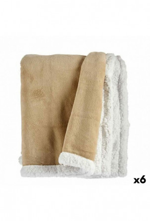 Antklodė Balta Rusvai...