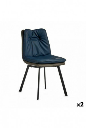 Fotelis Mygtukais Mėlyna...